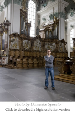 In the Choir of the Church of St. Gall